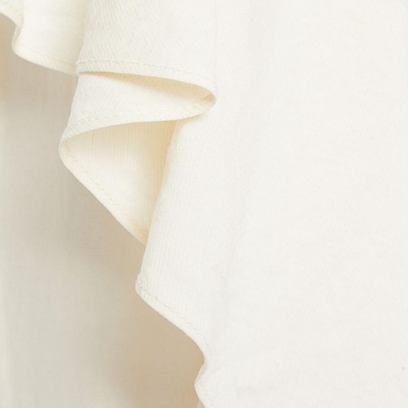 Vanessa Bruno Natural Lizie Ruffled Crepe Mini - Picture 2 of 6